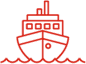Cruise ship icon