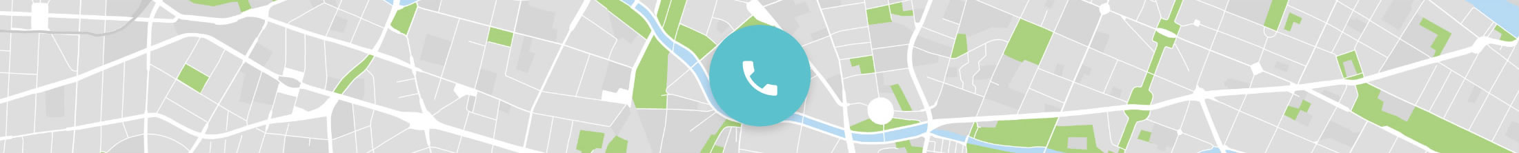 blue phone icon on map
