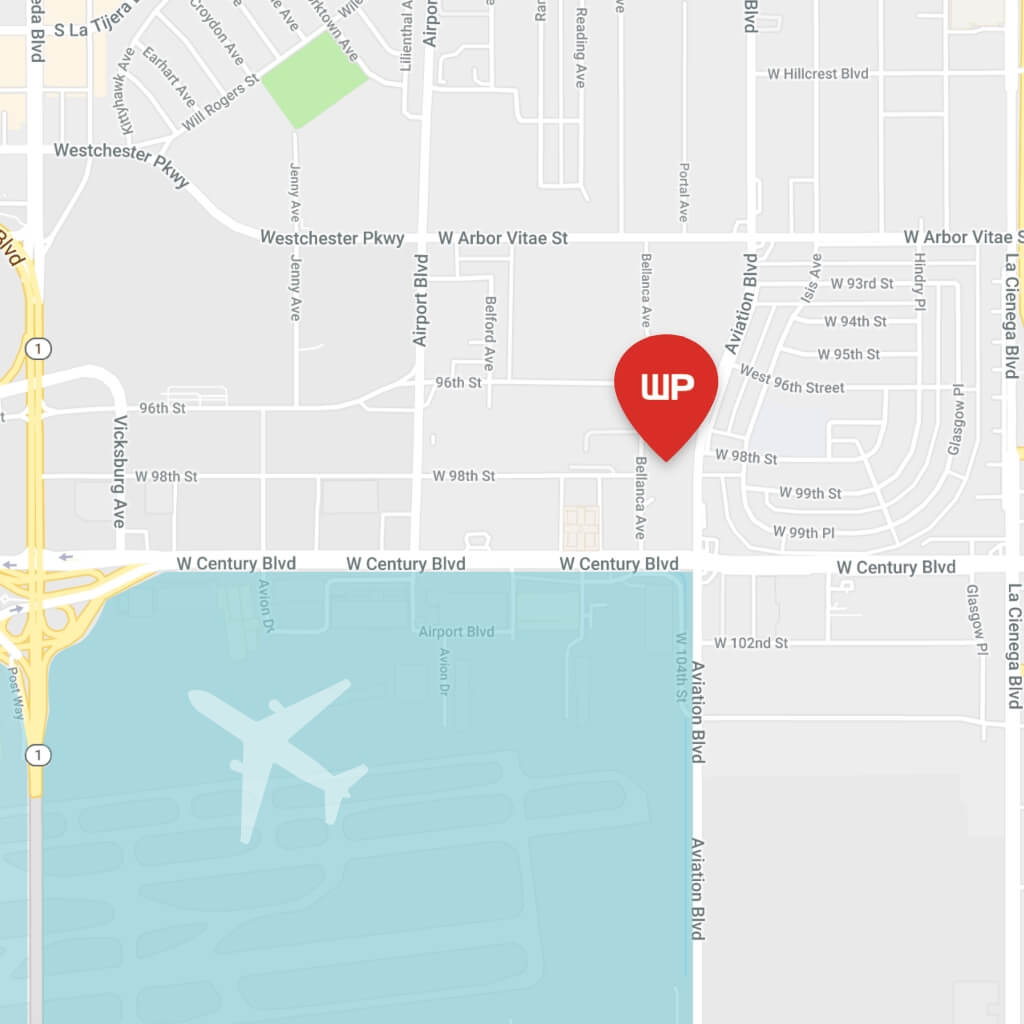 WallyPark LAX Premier Garage Location